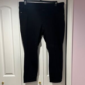 💋2/$20 Women's Black Jeggings plus size 3X